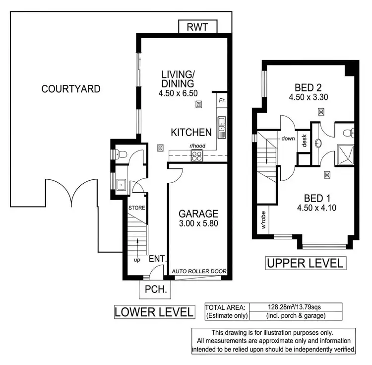 Floorplan of Homely house listing, 9C Albany Crescent, Oaklands Park SA 5046