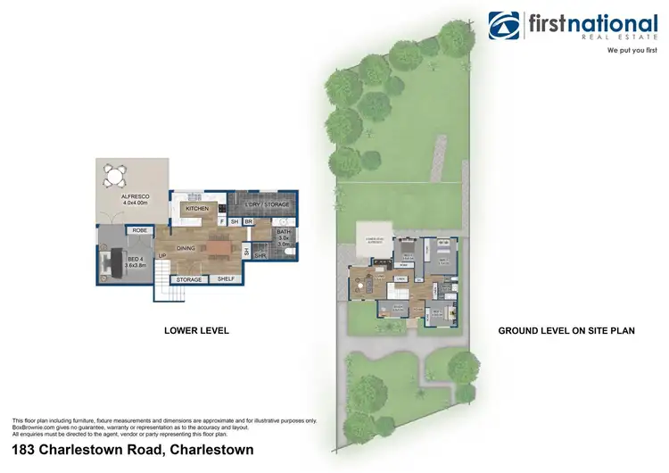 Floorplan of Homely house listing, 183 Charlestown Road, Charlestown NSW 2290