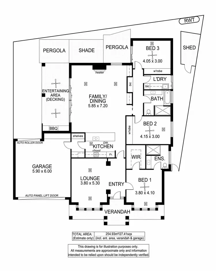 Floorplan of Homely house listing, 2/1 Windemere Street, Seacombe Gardens SA 5047