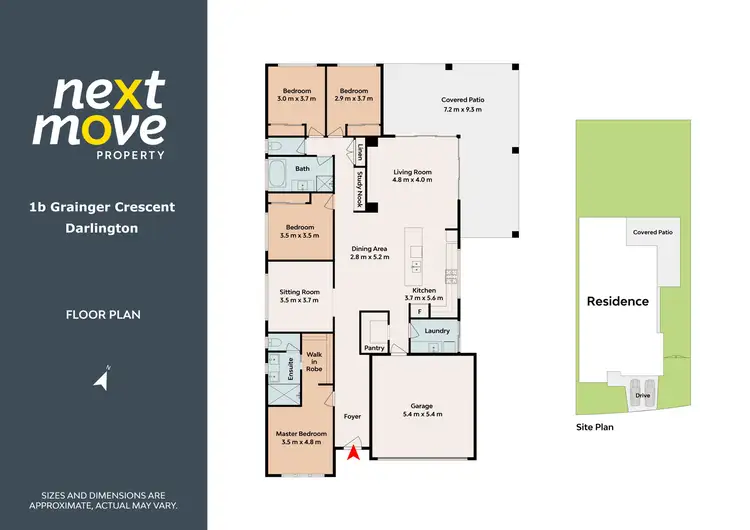 Floorplan of Homely house listing, 1b Grainger Crescent, Singleton NSW 2330