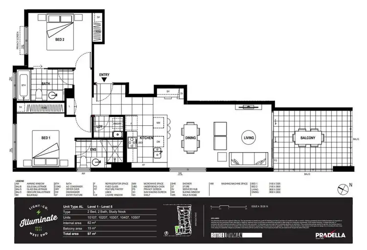 Floorplan of Homely house listing, 10207/321 Montague Road, West End QLD 4101