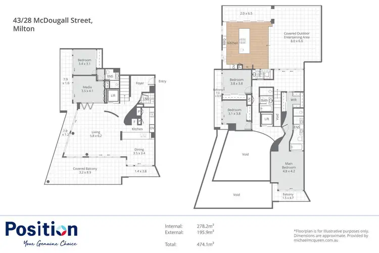 Floorplan of Homely house listing, 43/28 McDougall Street, Milton QLD 4064
