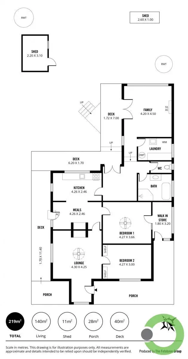 Floorplan of Homely house listing, 46 Willunga Street, Eden Hills SA 5050