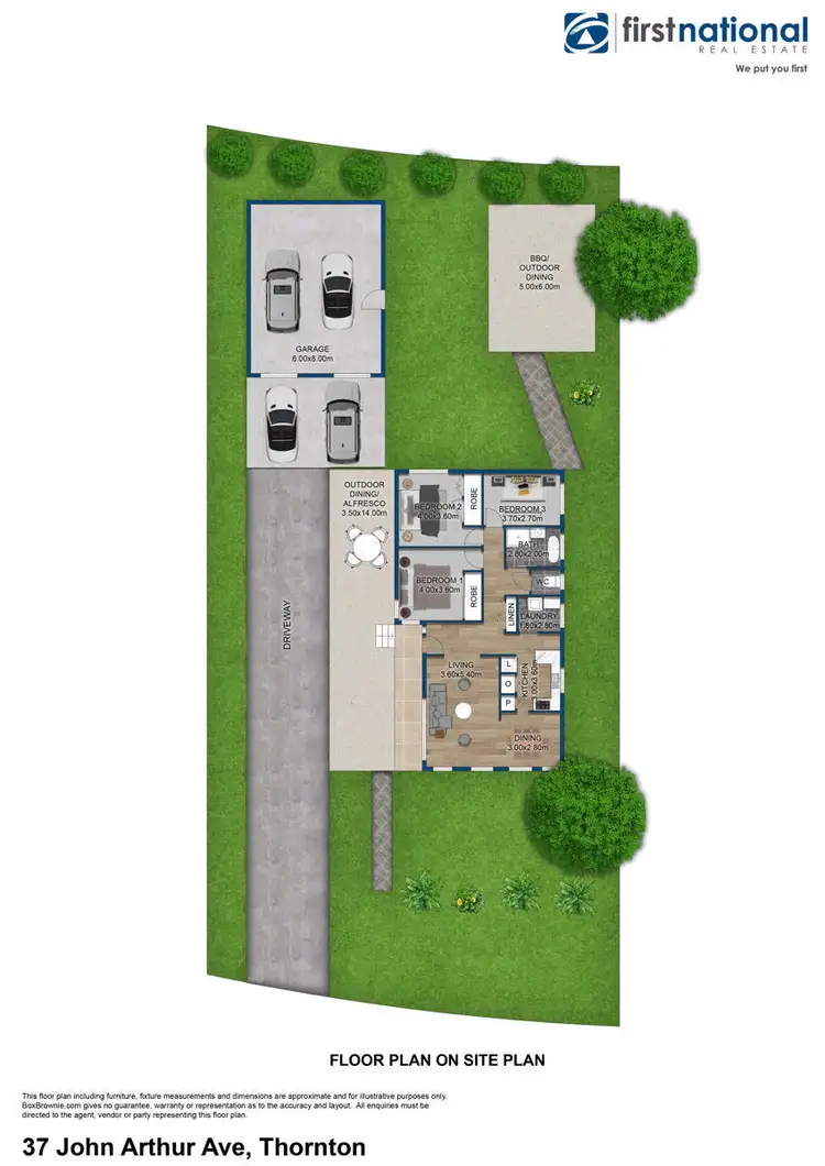 Floorplan of Homely house listing, 37 John Arthur Avenue, Thornton NSW 2322