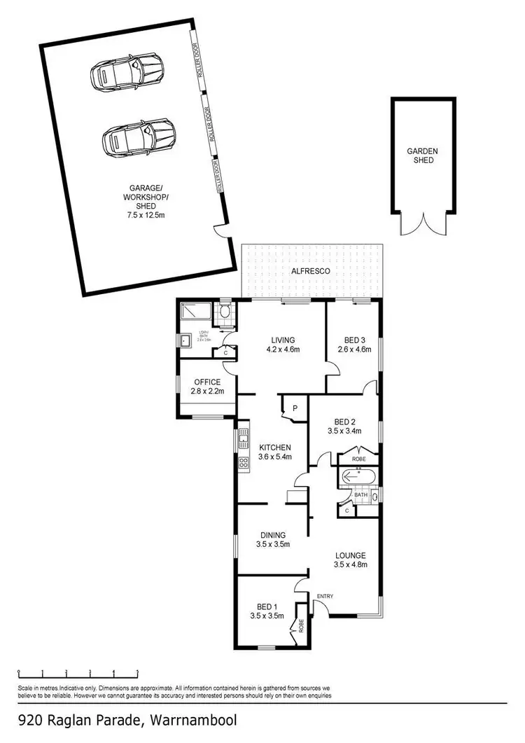 Floorplan of Homely house listing, 920 Raglan Parade, Warrnambool VIC 3280