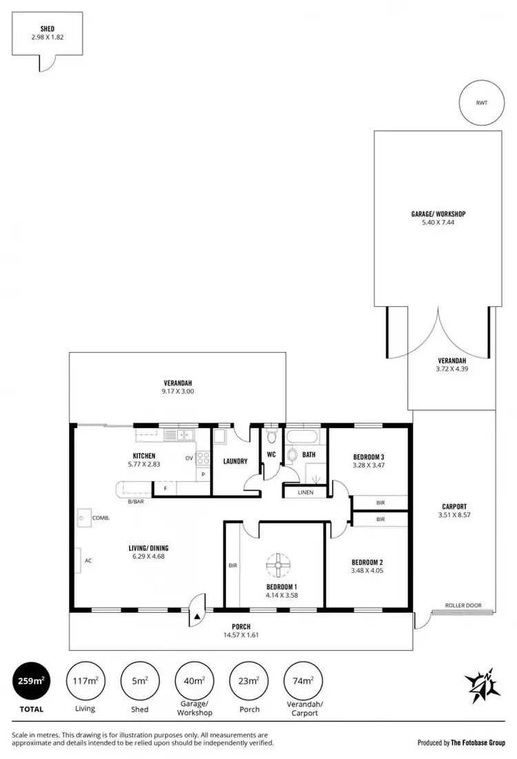 Floorplan of Homely house listing, 5 Liverpool Drive, Strathalbyn SA 5255