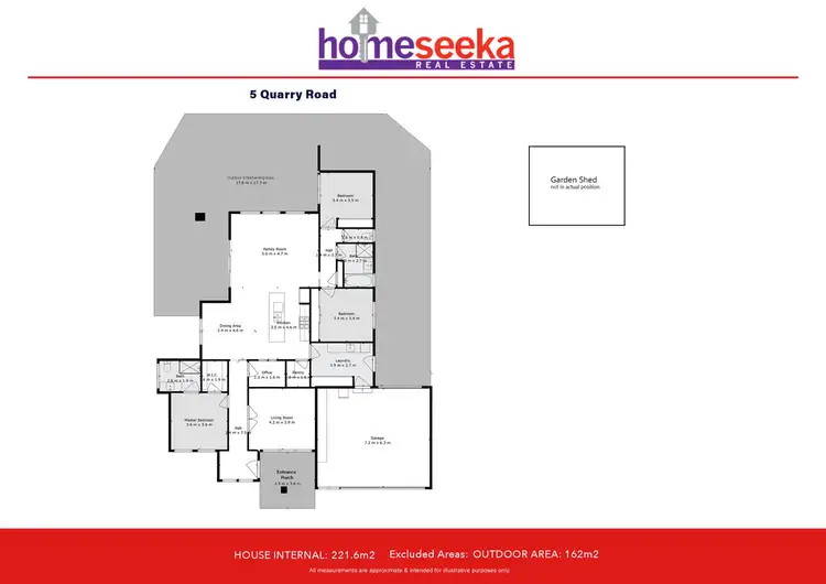 Floorplan of Homely house listing, 5 Quarry Road, Warrnambool VIC 3280