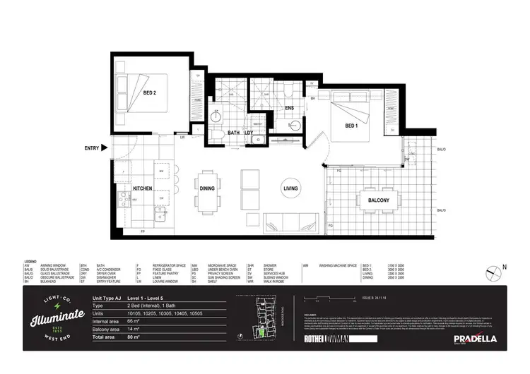 Floorplan of Homely house listing, 10405/321 Montague Road, West End QLD 4101
