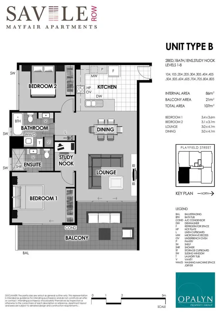 Floorplan of Homely house listing, 204/15 Playfield Street, Chermside QLD 4032