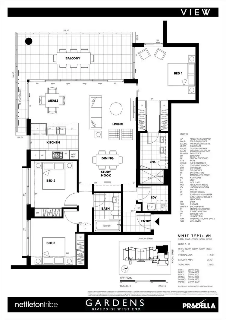 Floorplan of Homely house listing, 10809/30 Duncan Street, West End QLD 4101