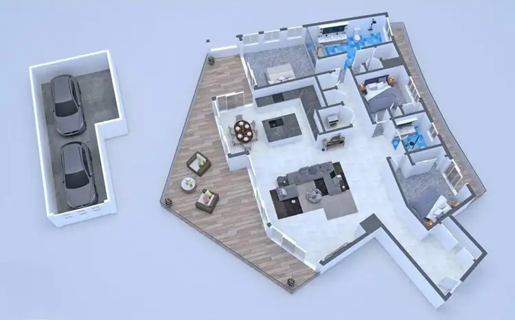 Floorplan of Homely apartment listing, 6301/4 The Esplanade, Surfers Paradise QLD 4217