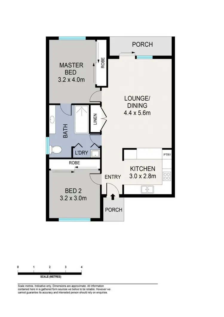 Floorplan of Homely apartment listing, Address available on request