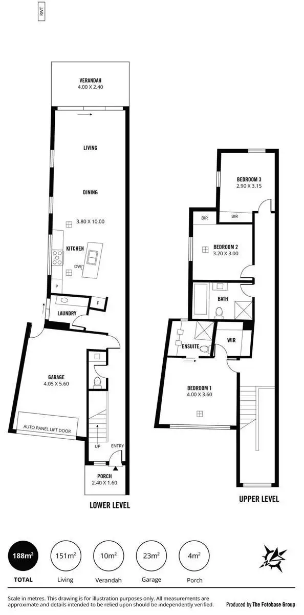 Floorplan of Homely townhouse listing, 6B Sycamore Terrace, Campbelltown SA 5074