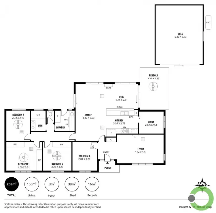 Floorplan of Homely house listing, 10 Shannon Crescent, Coromandel Valley SA 5051