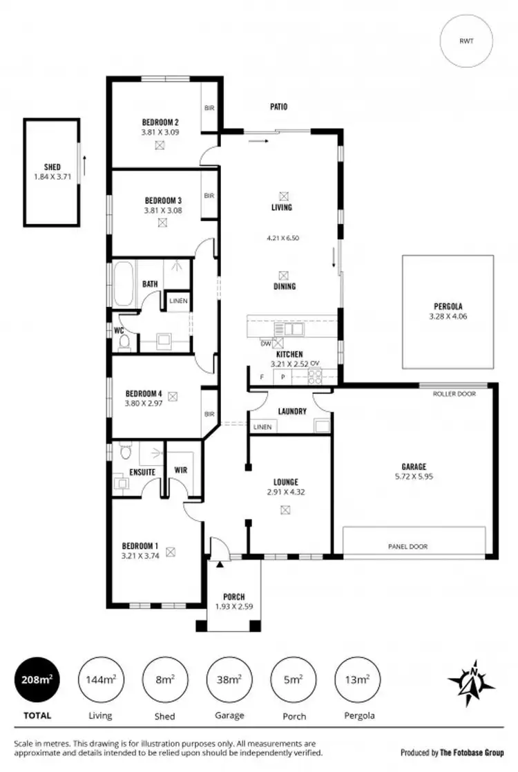 Floorplan of Homely house listing, 6 Charbray Court, Mount Barker SA 5251