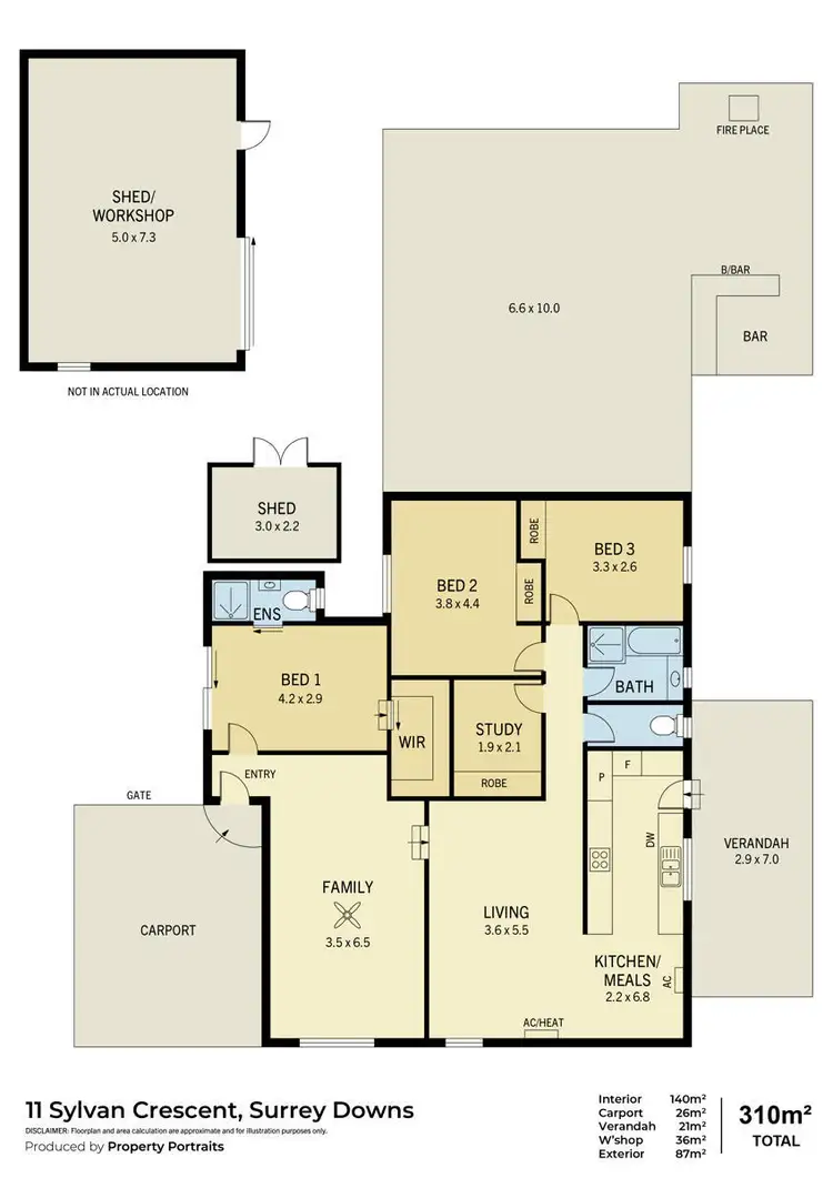 Floorplan of Homely house listing, 11 Sylvan Crescent, Surrey Downs SA 5126