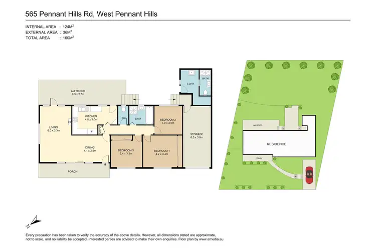 Floorplan of Homely house listing, 565 Pennant Hills Road, West Pennant Hills NSW 2125