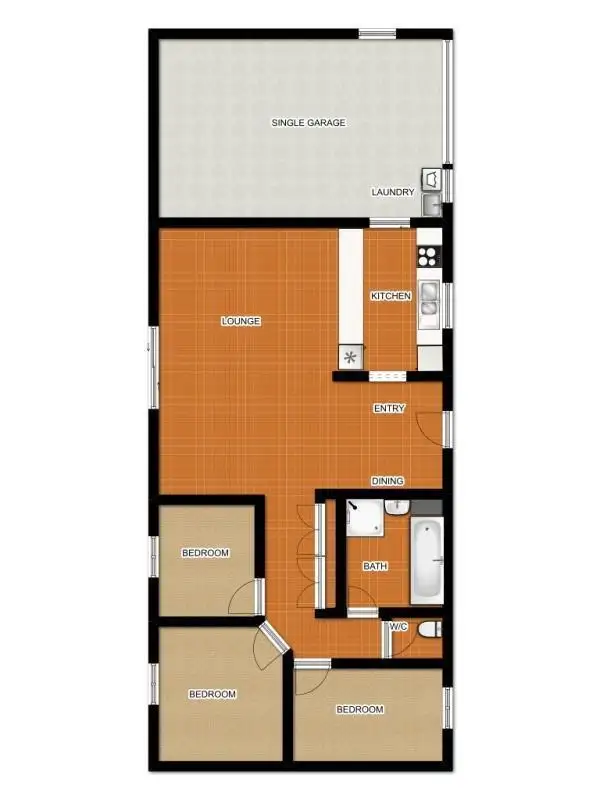 Floorplan of Homely house listing, 23 Willow Way, Yamba NSW 2464