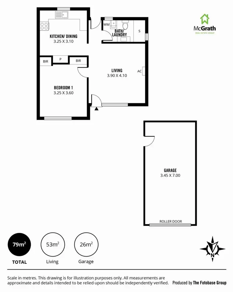 Floorplan of Homely unit listing, 3/14 Konando Terrace, Edwardstown SA 5039