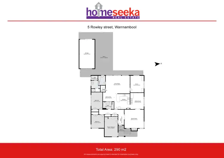 Floorplan of Homely house listing, 5 Rowley Street, Warrnambool VIC 3280