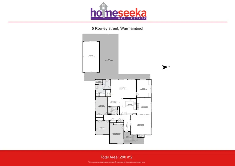 Floorplan of Homely house listing, 5 Rowley Street, Warrnambool VIC 3280