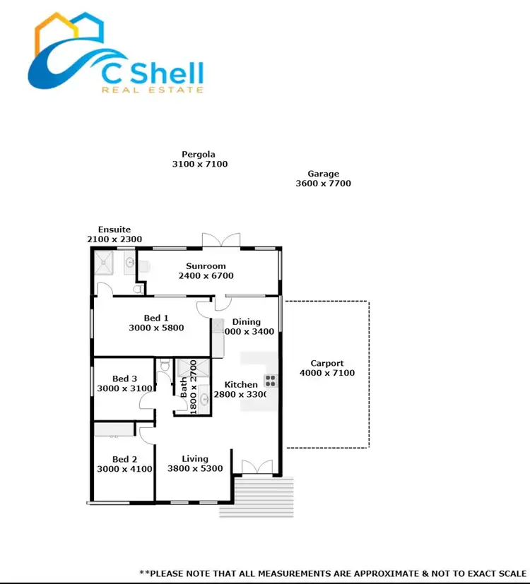 Floorplan of Homely house listing, 55 National Park Road, Loch Sport VIC 3851