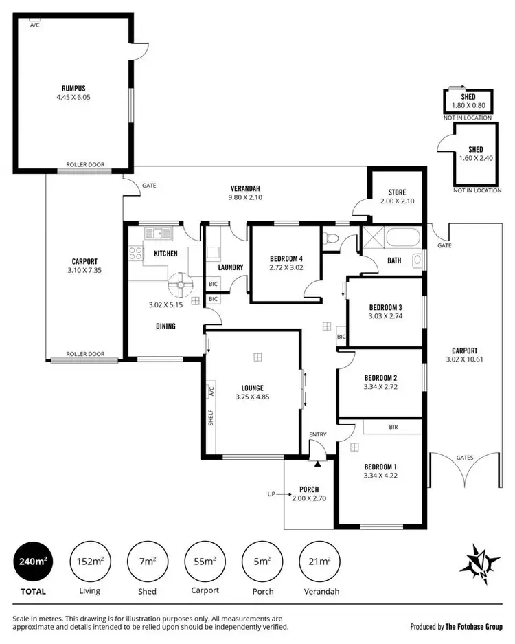 Floorplan of Homely house listing, 41 Oakleigh Road, Marion SA 5043