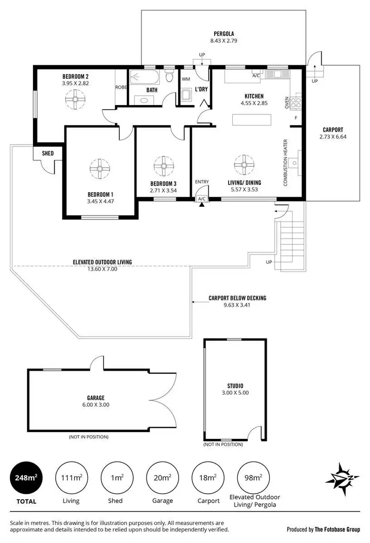 Floorplan of Homely house listing, 26 Winns Road, Coromandel Valley SA 5051