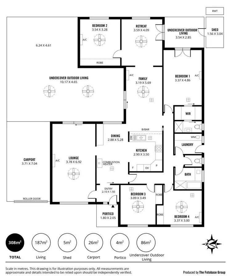 Floorplan of Homely house listing, 39 Light Road, Coromandel Valley SA 5051