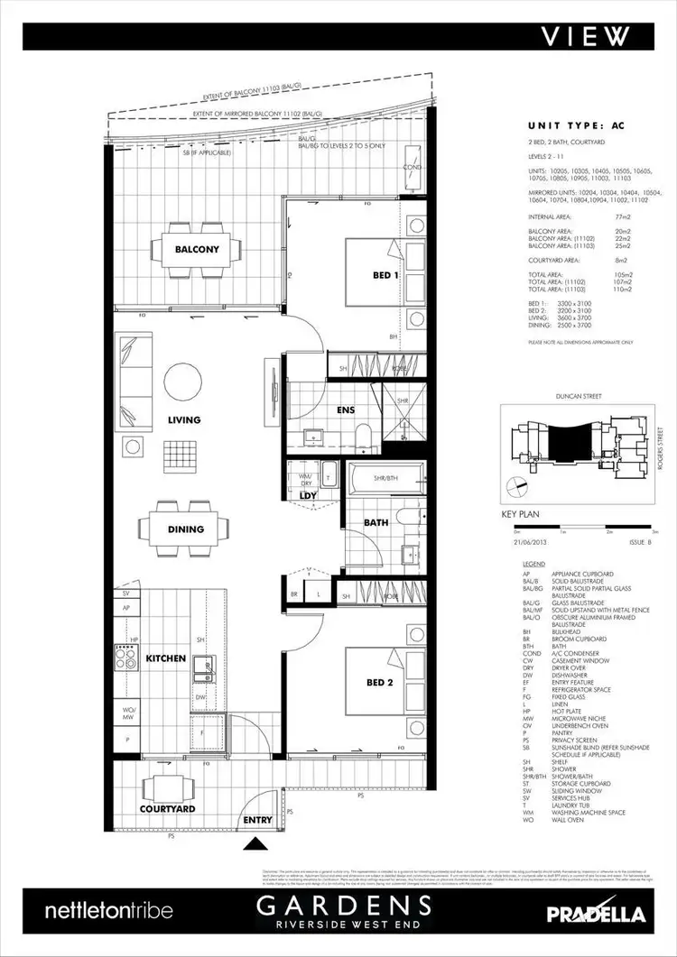 Floorplan of Homely house listing, 10904/30 Duncan Street, West End QLD 4101