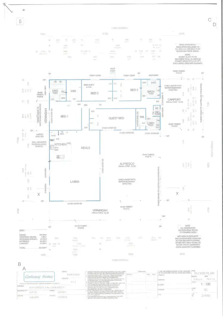Floorplan of Homely house listing, 235 Geronimo Crescent, Jurien Bay WA 6516