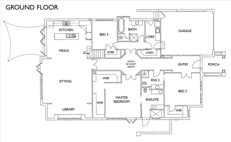 Floorplan of Homely house listing, 10 Rosemary Court, Berwick VIC 3806