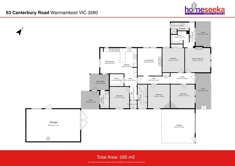 Floorplan of Homely house listing, 63 Canterbury Road, Warrnambool VIC 3280