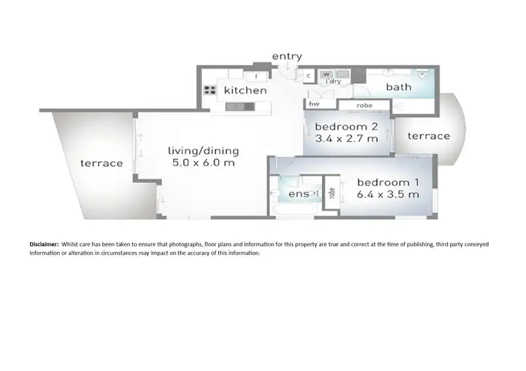 Floorplan of Homely apartment listing, 9/5-7 Cronin Avenue, Main Beach QLD 4217