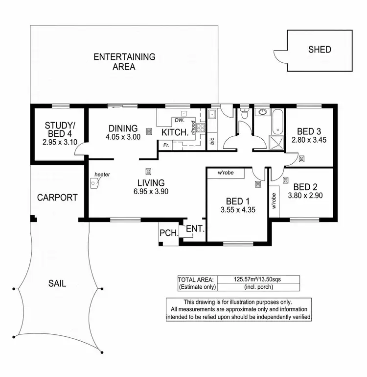 Floorplan of Homely house listing, 8A Mitchell Street, Glengowrie SA 5044