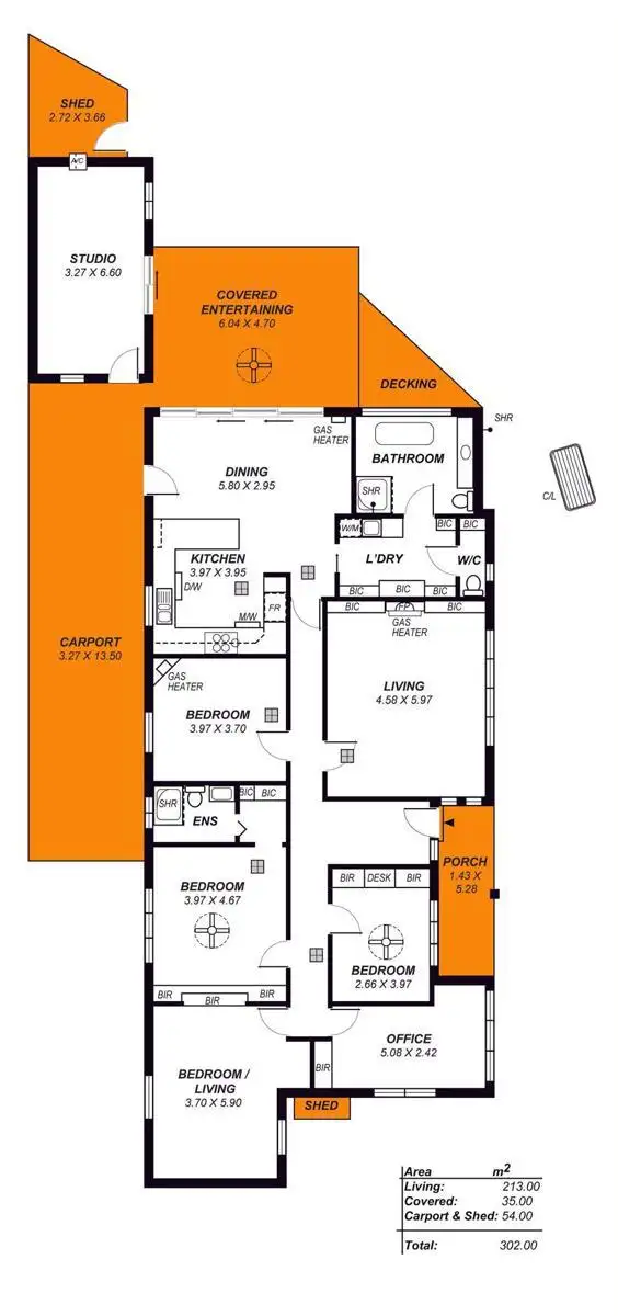 Floorplan of Homely house listing, 10 The Crescent, Hove SA 5048