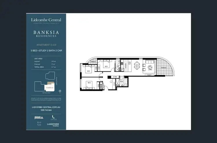 Floorplan of Homely apartment listing, 4-12 Railway Street, Lidcombe NSW 2141