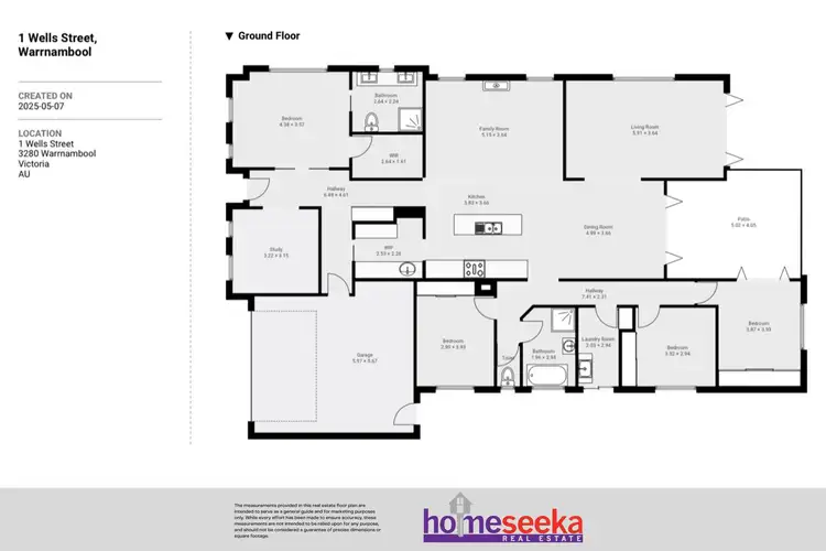 Floorplan of Homely house listing, 1 Wells Street, Warrnambool VIC 3280