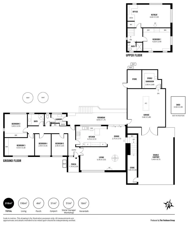 Floorplan of Homely house listing, 6 Californian Crescent, Glenalta SA 5052