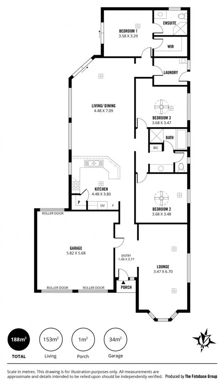 Floorplan of Homely house listing, 5 Tramway Crescent, Sheidow Park SA 5158