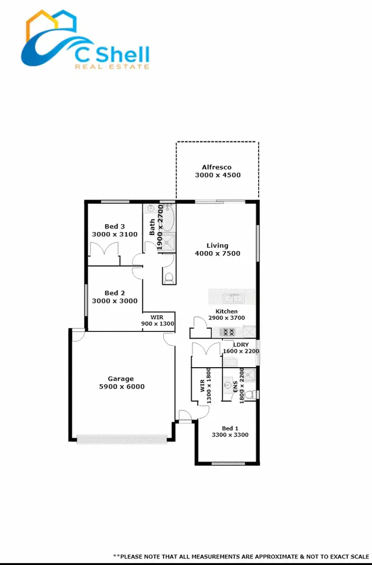 Floorplan of Homely house listing, 32 Goodlett Avenue, Loch Sport VIC 3851