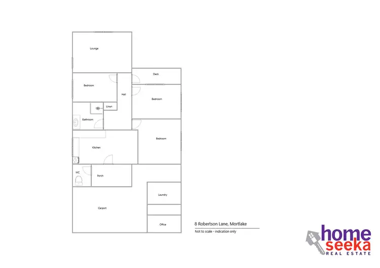 Floorplan of Homely house listing, 8 Robertsons Lane, Mortlake VIC 3272