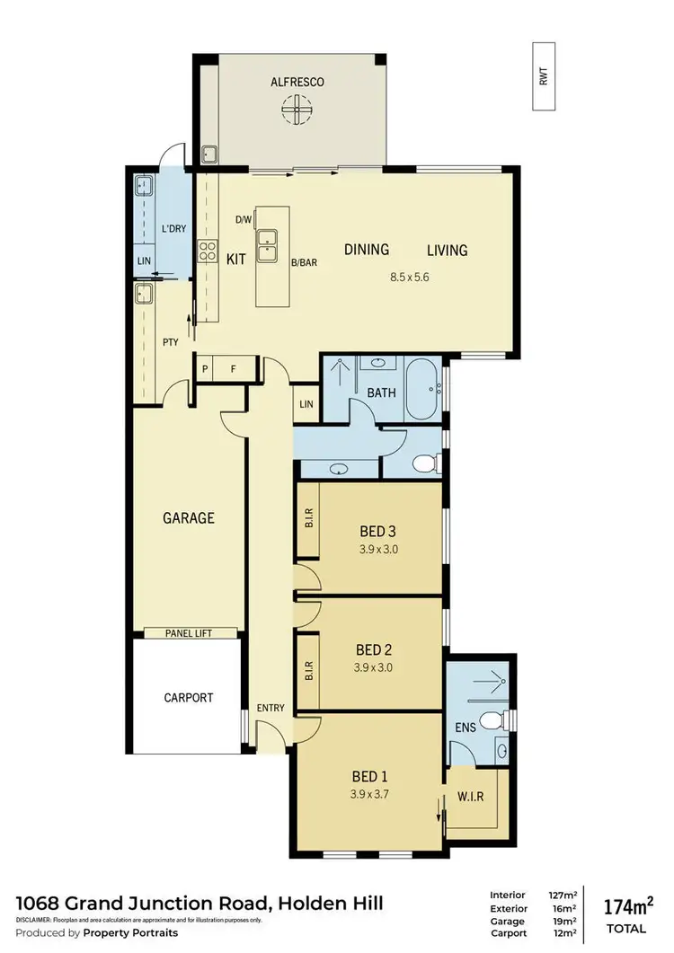Floorplan of Homely house listing, 742/1068 Grand Junction Road, Holden Hill SA 5088