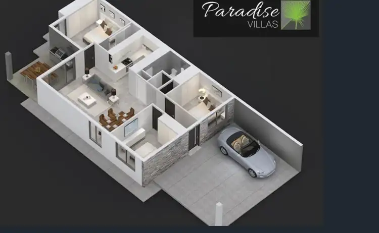 Floorplan of Homely unit listing, 4/4 Gayler Court, Johnston NT 832