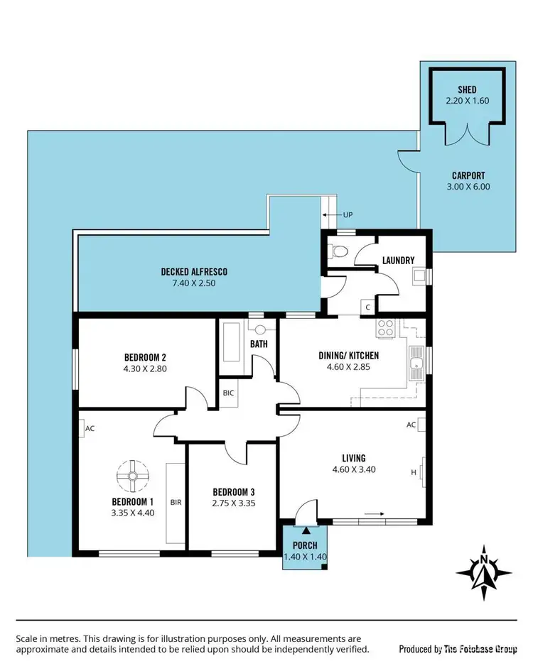 Floorplan of Homely house listing, 3A Bay Street, Seacombe Gardens SA 5047