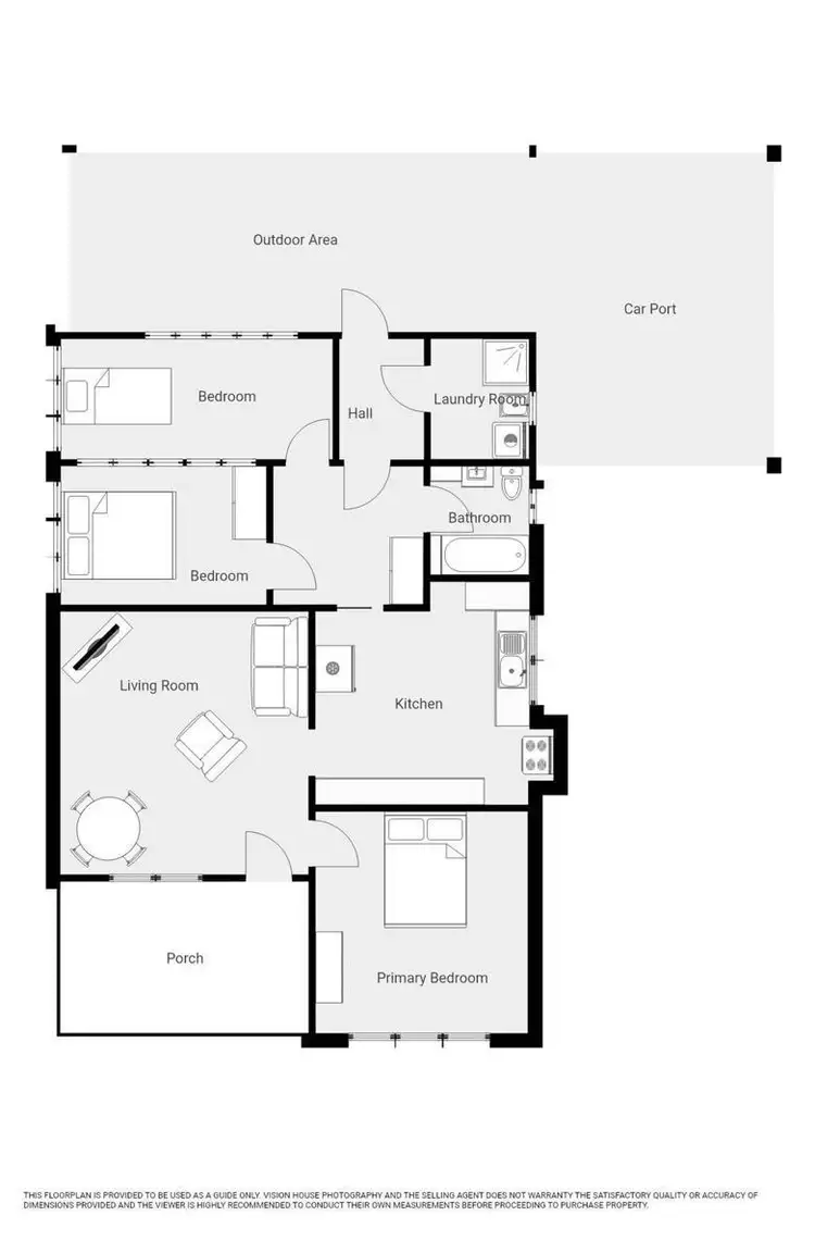 Floorplan of Homely house listing, 117 San Mateo Avenue, Mildura VIC 3500