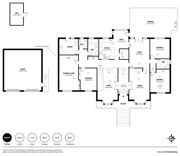 Floorplan of Homely house listing, 5 St Georges Terrace, Bellevue Heights SA 5050