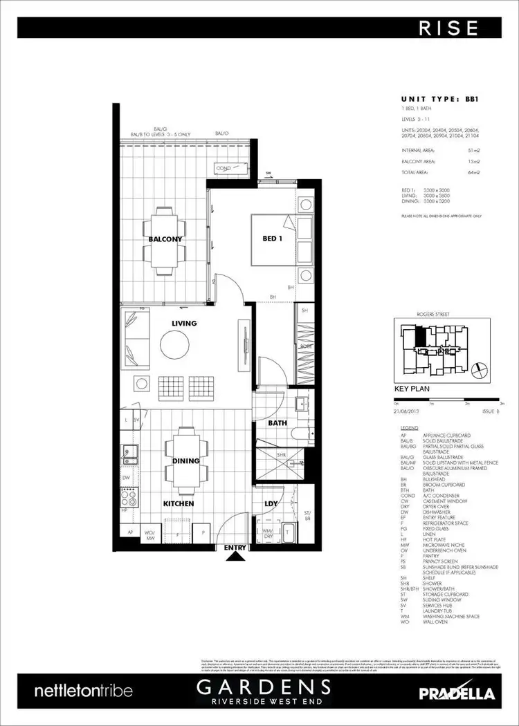 Floorplan of Homely house listing, 20404/60 Rogers Street, West End QLD 4101