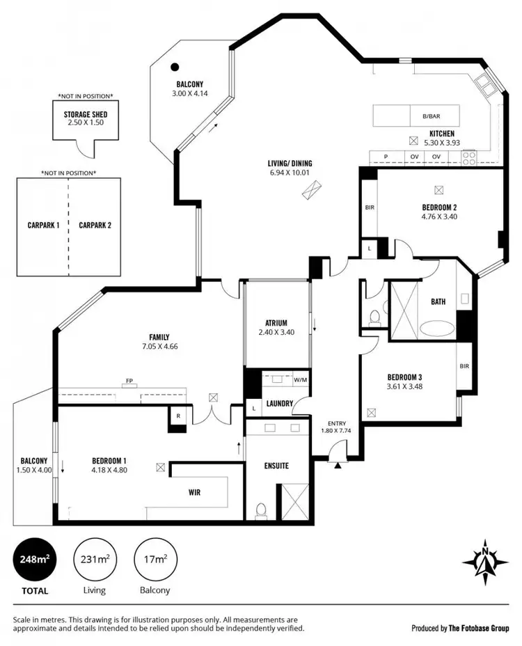Floorplan of Homely apartment listing, 91/5 Colley Terrace, Glenelg SA 5045