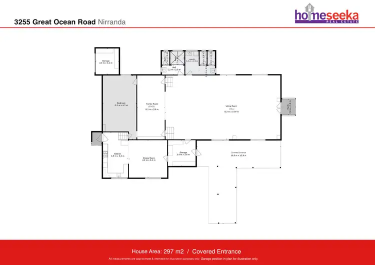 Floorplan of Homely house listing, 3255 Great Ocean Road, Nirranda VIC 3268